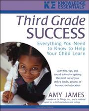 Cover of: Third Grade Success: Everything You Need to Know to Help Your Child Learn