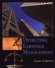 Cover of: Detecting Earnings Management