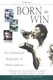 Cover of: Born to Win | Frances Clayton Gray