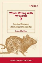 Cover of: What's Wrong With My Mouse by Jacqueline N., PhD Crawley, Jacqueline N., PhD Crawley