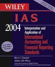 Cover of: WILEY IAS 2004: Interpretation and Application of International Accounting and Financial Reporting Standards (Wiley Ifrs)