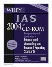 Cover of: WILEY IAS 2004: Interpretation and Application of International Accounting and Financial Reporting Standards