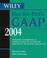 Cover of: Wiley Not-for-Profit GAAP 2004