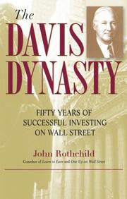 Cover of: The Davis Dynasty: Fifty Years of Successful Investing on Wall Street