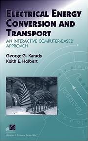 Cover of: Electrical Energy Conversion and Transport: An Interactive Computer-Based Approach (IEEE Press Series on Power Engineering)