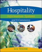 Cover of: Hospitality Information Systems and E-Commerce