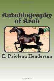 Cover of: Autobiography of an Arab