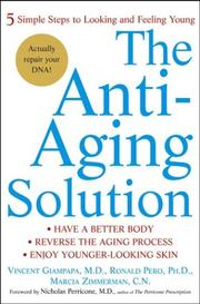 Cover of: The Anti-Aging Solution by Vincent Giampapa, Ronald Pero, Marcia Zimmerman