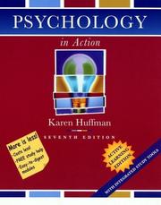 Cover of Psychology in action by Karen Huffman