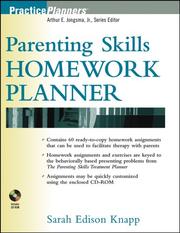 Cover of: Parenting skills homework planner