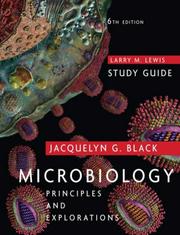 Cover of: Student Study Guide to accompany Microbiology | Jacquelyn G. Black