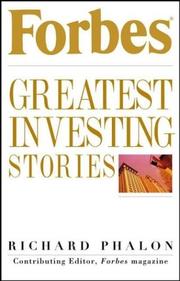 Cover of: Forbes' Greatest Investing Stories