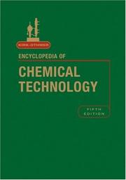 Cover of: Kirk-Othmer Encyclopedia of Chemical Technology, Index to Volumes 1-26 (Kirk 5e Print Continuation Series) by Kirk-Othmer