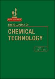 Cover of: Kirk-Othmer Encyclopedia of Chemical Technology, Volume 23 (Kirk 5e Print Continuation Series) by Kirk-Othmer