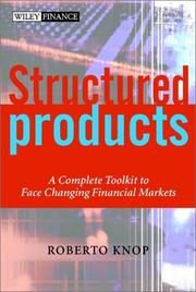 Structured products by Roberto Knop
