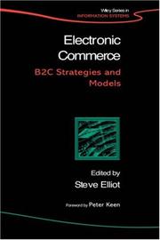 Cover of: Electronic commerce: B2C strategies and models