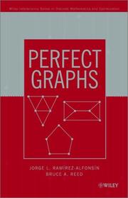 Perfect Graphs by J.L.R. Alfonsin
