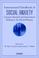 Cover of: International Handbook of Social Anxiety