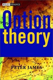 Cover of: Option Theory by Peter James