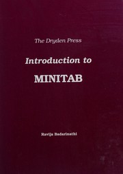 Cover of: The Dryden Press introduction to MINITAB