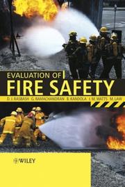 Cover of: Evaluation of Fire Safety by D. Rasbash, G. Ramachandran, B. Kandola, J. Watts, M. Law