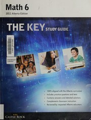 Cover of: The key math 6: student study guide