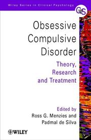 Cover of: Obsessive-Compulsive Disorder | 