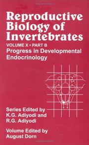 Cover of: Reproductive Biology of Invertebrates, Progress in Developmental Endocrinology (Reproductive Biology of Invertebrates)