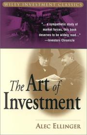 The art of investment by Alec Ellinger, John Cunningham