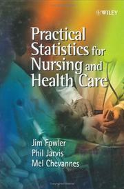 Cover of: Practical Statistics for Nursing and Health Care