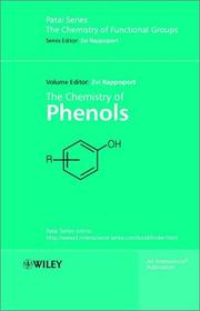 Cover of: The Chemistry of Phenols (Chemistry of Functional Groups)