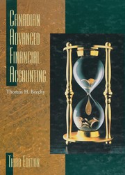 Cover of: Canadian advanced financial accounting by Thomas H. Beechy