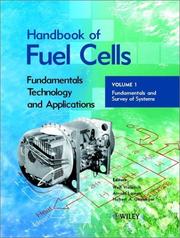 Cover of: Handbook of fuel cells: fundamentals, technology, and applications