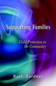 Cover of: Supporting Families by Ruth Gardner