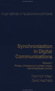Cover of: Synchronization in digital communications | Heinrich Meyr