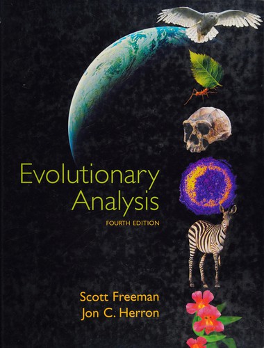 Evolutionary analysis by Freeman, Scott