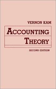 Cover of: Accounting theory