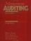 Cover of: Montgomery's Auditing.