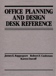 Cover of: Office planning and design desk reference