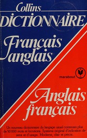 Cover of: Dictionnaire Collins français/anglais, anglais/français