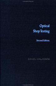 Cover of: Optical Shop Testing