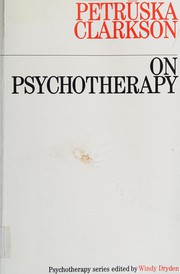 Cover of: On Psychotherapy by Petruska Clarkson
