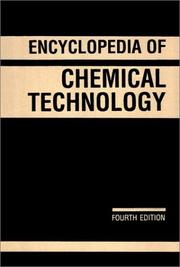 Cover of: Kirk Othmer Encyclopedia of Chemical Technology (25 Volume Set) by Kirk-Othmer