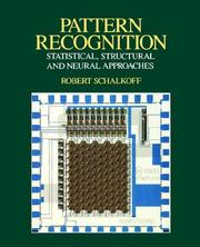 Cover of: Pattern recognition by Robert J. Schalkoff