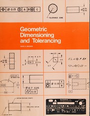 Cover of: Geometric dimensioning and tolerancing: basic fundamentals
