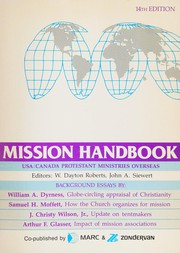 Cover of: Mission Handbook