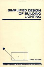 Simplified design of building lighting by Marc Schiler