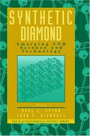 Cover of: Synthetic Diamond by 