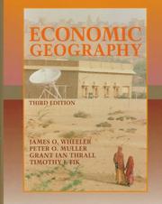 Cover of: Economic geography
