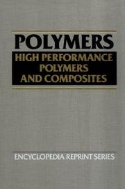 Cover of: High performance polymers and composites by Jacqueline I. Kroschwitz